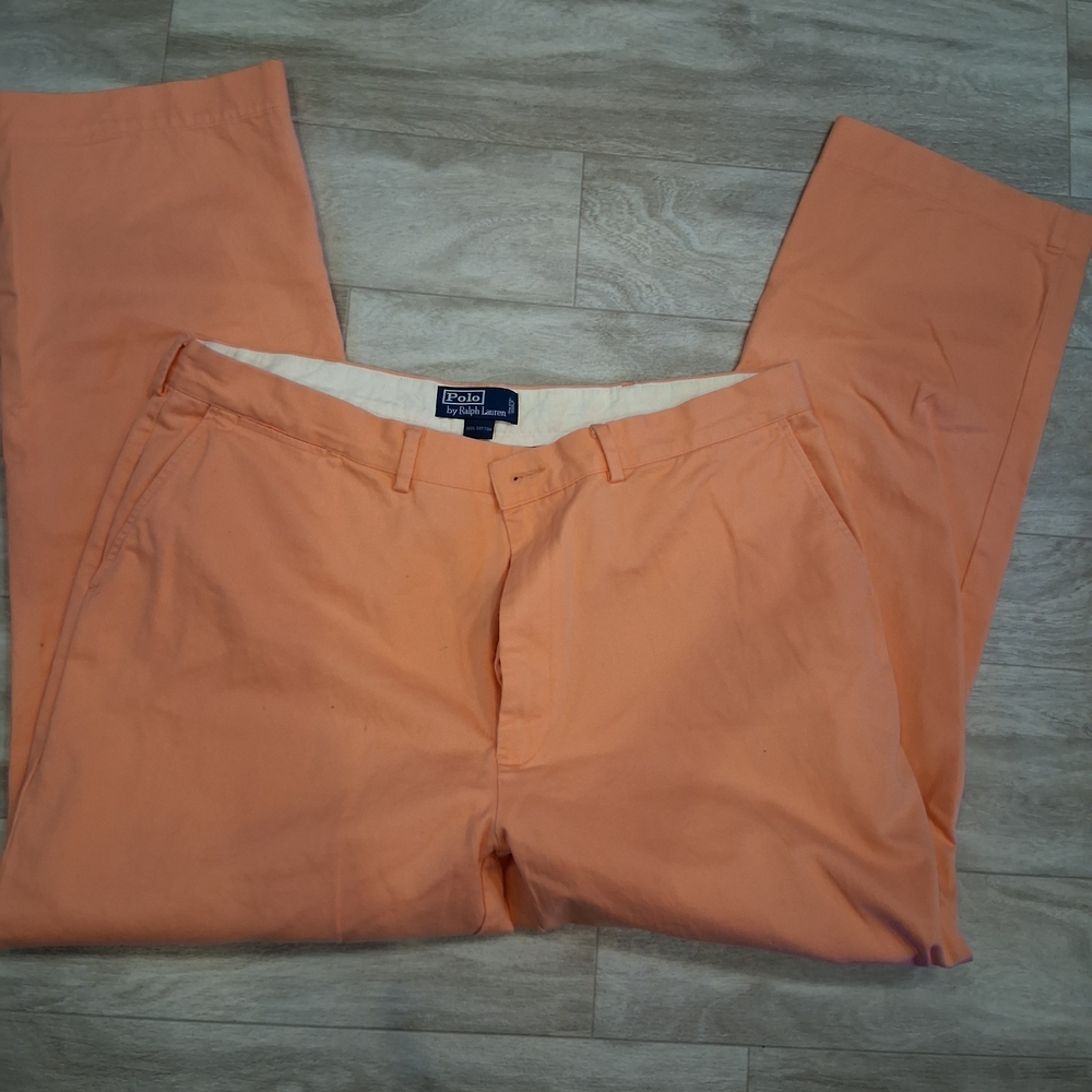 Polo by Ralph Lauren Men's Peach Chinos